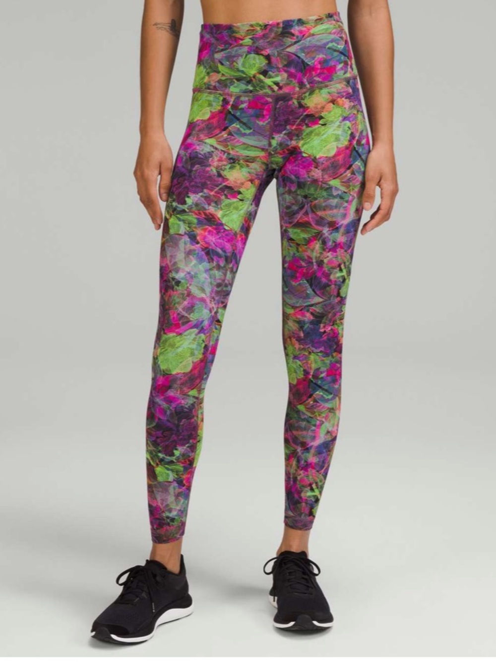 Lululemon Wunder Train High-Rise Tight 8 Floral